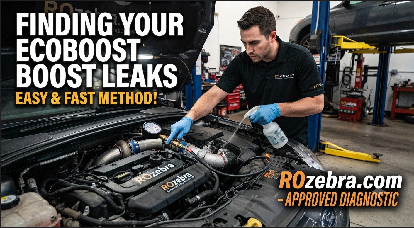 Diagnosing EcoBoost Turbo Boost Leaks